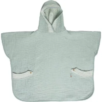 BÉBÉ-JOU froté pončo Pure Cotton Green