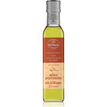 Rostlinný olej Olitalia Zálivka EP oliv olej/chilli/česnek 250ml
