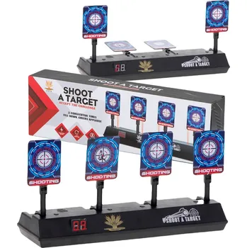 Dětská zbraň Elektronický terč 4 cíle pro Nerf - Počítadlo bodů