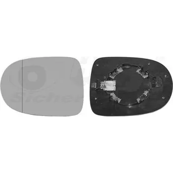 Autosklo Sklo do zrcátka, vnější zrcátko VAN WEZEL 4372831