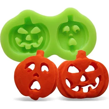 Jedlá dekorace na dort Silikonová formička 2 dýně