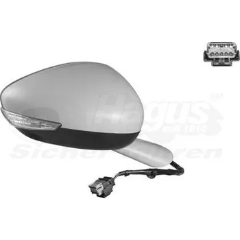 Auto zrcátko Vnější zpětné zrcátko VAN WEZEL 4068808