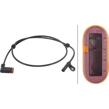 Přislušenství brzdového systému Snímač, počet otáček kol HELLA 6PU 010 039-881