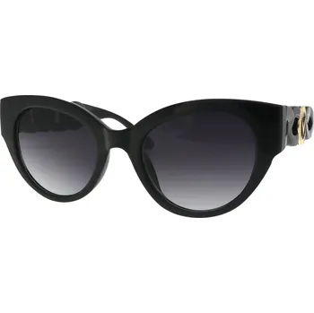 Sluneční brýle Dámské sluneční brýle, Cat Eye S3542, černé barvy s tónovanými čočkami 9001557-16