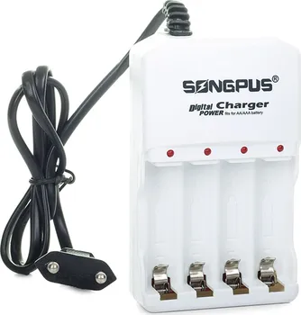 Nabíječka baterií Songpus Nabíječka tužkových baterií (02015)