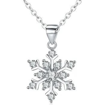 Přívěsek Olivie Stříbrný přívěsek SNĚHOVÁ VLOČKA 4757 Ag 925; ≤1,2 g.