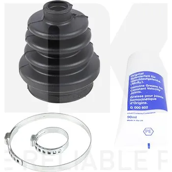 Manžeta ke kolu Sada měchů, hnací hřídel, , 1603141, 1603183, 1603205, 374040, 6161378, 90009020, 90112609, 90421756, 92100311, NK, 523605