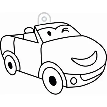 Závěsná sklíčka k vybarvení barvami na sklo cca 8 cm - 65. SPORŤÁK