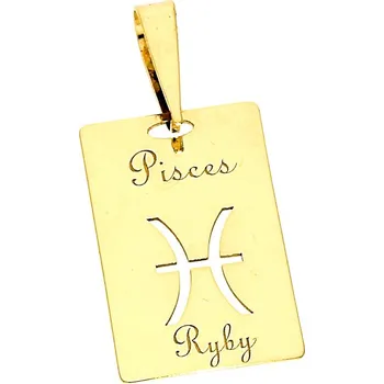 Přívěsek Goldstore Zlatý přívěsek znamení ryb Váha: 1.28 g
