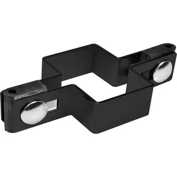 Galaxia příchytka průběžná, pro sloupek 60x40 mm, ZN+PVC RAL7016, antracit