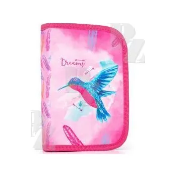 Penál Jednopatrový penál Kolibřík 3-47923 nevybavený 2 chlopně, Karton P+P