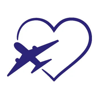 Polep vozidla SAMOLEPKA NA AUTO Láska k létání 001 levá (22 - střední modrá) NÁLEPKA, FÓLIE, POLEP, TUNING, VLASTNÍ TEXT, TISK, AUTOSAMOLEPKY.cz, POLEPY, OBRÁZEK, LOGO, SAMOLEPKY