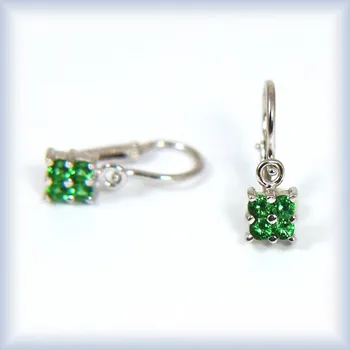 Náušnice bílé zlato