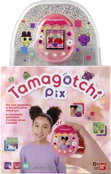 Cestovní hra Bandai Namco Games Tamagotchi Pix Pink
