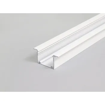 LED lišta Profil WIRELI PHIL VKLÁDANÝ C10/ bílý lak, 2m (metráž)