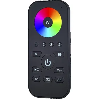 Ovladač světel Dotykový čtyřzónový inteligentní dálkový ovladač RGBW