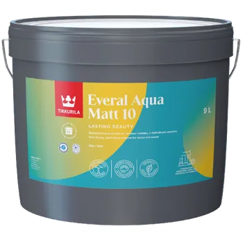barva na zeď Tikkurila Everal Aqua Matt 10 9l Odstín TVT: tónování dle požadavku (uveďte do poznámky)