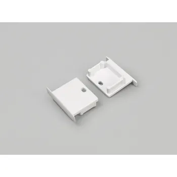 LED lišta Koncovka WIRELI LINEA-IN20 bílá s otvorem, pár