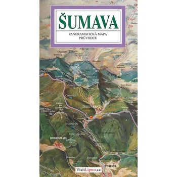 Šumava / panoramatická mapa česky