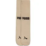 Pánské ponožky PUMA MEN FRONT LOGO CREW 2P 938010-03 BEIGE 39-42