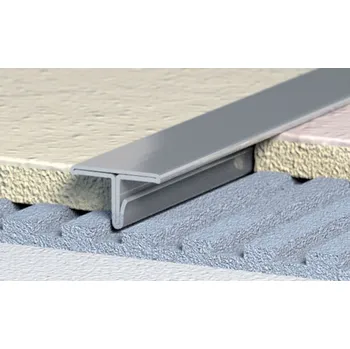 ukončovací lišta Dělící lišta T nerez, 14 mm, 250 cm