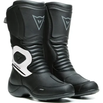 Moto obuv Dainese Dainese AURORA D-WP LADY cestovní boty černé/bílé vel.42 42