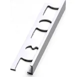 Ukončovací lišta L, PVC, bílá, 6 mm, 250 cm
