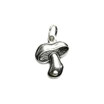 Přívěsek Stříbrný přívěsek houba - P456 (Stříbrná houba)