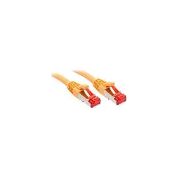 Datový kabel LINDY 47760 RJ45 síťové kabely, propojovací kabely CAT 6 S/FTP 0.30 m žlutá 1 ks