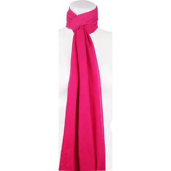 Šátek Dámský lehký obdélníkový šál 37515 - malinově růžové barvy 7200617-6