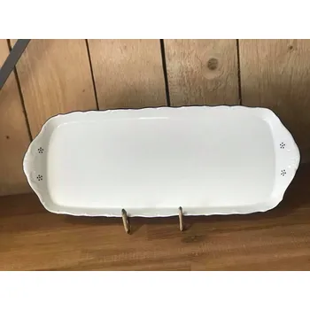 Prvorepublikový porcelánový tác