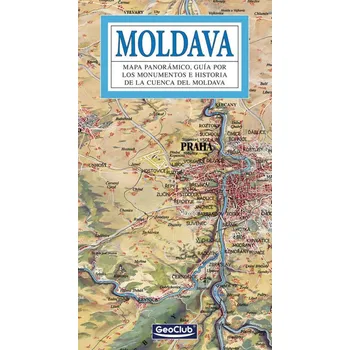 Vltava / panoramatická mapa španělsky
