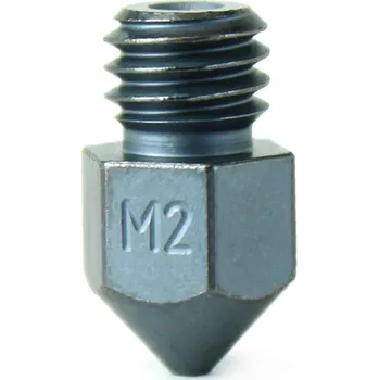 Příslušenství k 3D tiskárně Micro Swiss M2 Hardened High Speed Steel Nozzle - MK8 - 0.40mm