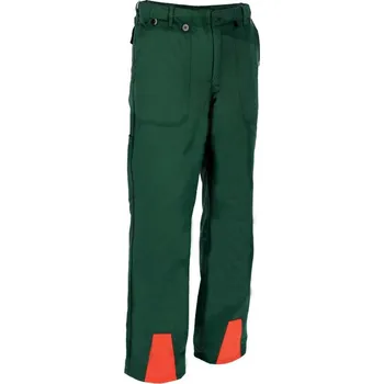 Pracovní zástěra Dřevorubecké kalhoty s ochranou proti proříznutí forma A velikost 54