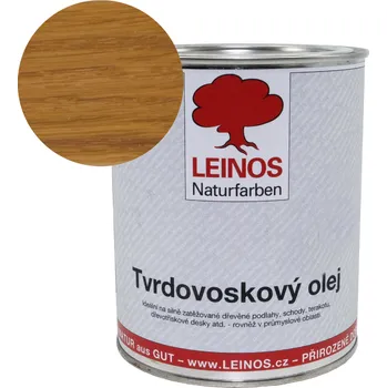 Olej na dřevo LEINOS naturfarben LEINOS 290.002 Tvrdovoskový olej bezbarvý 0,75 L