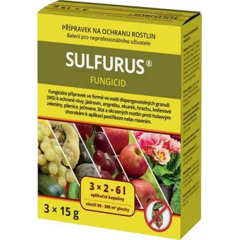 Fungicid Lovela Sulfurus likvidátor houbových chorob 3x 15 g