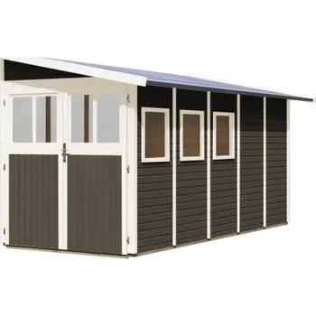 Zahrada dřevěný domek KARIBU WANDLITZ 5 (73075) terragrau