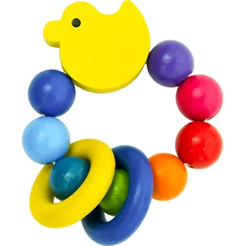 Hračka pro kojence Detoa Kačenka s kroužky
