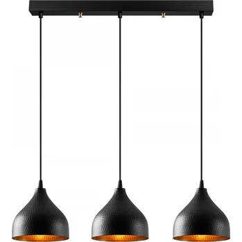 ASIR Tattoo 3xE27 60W černý