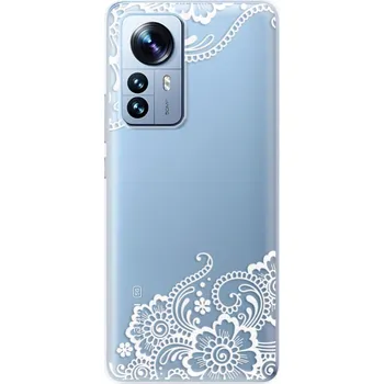 Pouzdro na mobilní telefon Odolné silikonové pouzdro iSaprio - White Lace 02 - Xiaomi 12 Pro
