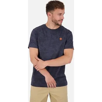 Dámské oblečení Tričko Alife and Kickin NICAK B Marine Melange velikost S