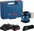 BOSCH Professional GEX 185-LI, 1x 4,0 Ah + nabíječka + kufr + prachový sáček