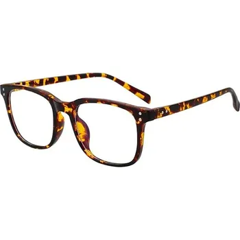 Počítačové brýle VeyRey Brýle blokující modré světlo hranaté Evelin hnědé