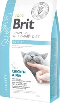 Krmivo pro kočku Brit Veterinary Diets Cat Obesity Chicken/Pea