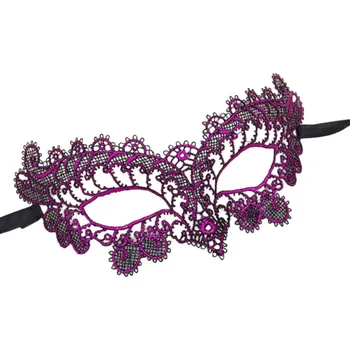 Karnevalová maska Amparo Miranda® Škraboška SM003P Purple