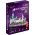 3D puzzle Cubicfun Puzzle 3D zámek Neuschwanstein 128 dílků
