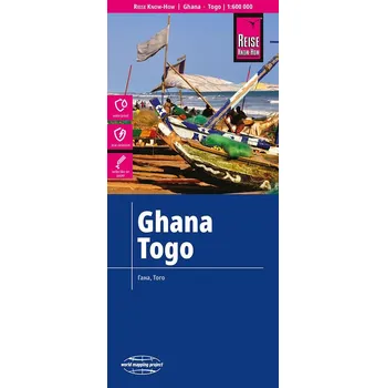 Reise Know-How Verlag mapa Ghana,Togo 1:600 t. voděodolná