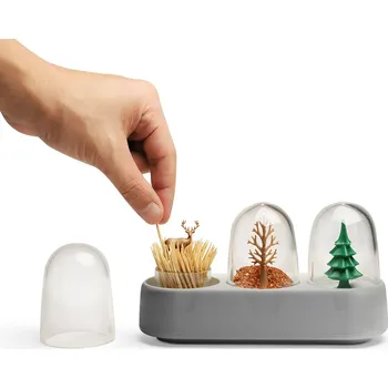 Slánka s pepřenkou a stojánkem na párátka Forest 10382