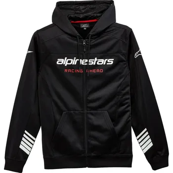 Pánská mikina ALPINESTARS mikina SESSIONS LXE Zip black/black - M