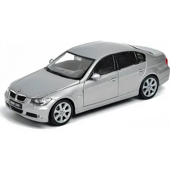autíčko Welly BMW 330i 1:24 - stříbrné